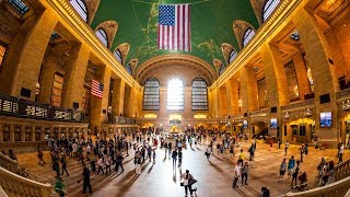 Walking Tour of Grand Central Terminal — New York City 【4K】🇺🇸 [upl. by Eenahc]