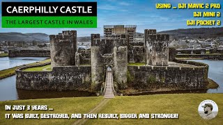 Caerphilly Castle  The Largest in Wales 2nd in Britain [upl. by Nats881]