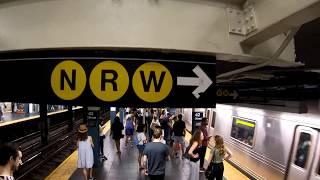 ⁴ᴷ The Busiest NYC Subway Station Times Square–42nd StreetPort Authority Bus Terminal [upl. by Stinson436]