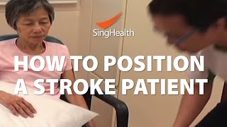 How To Position A Stroke Patient [upl. by Shields865]